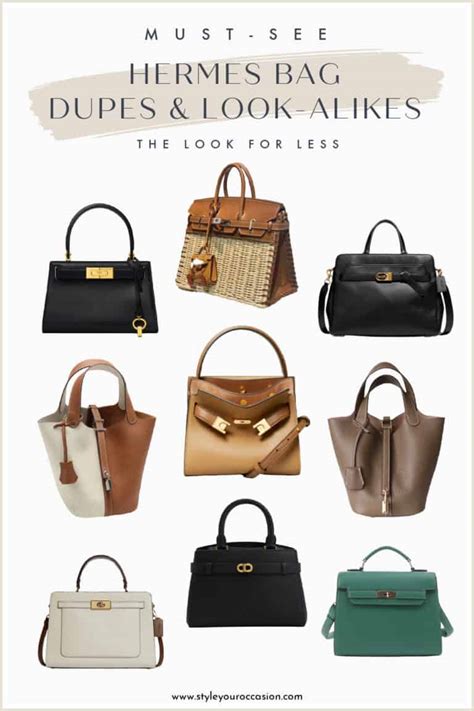 hermes dubes|authentic Hermes bag dupes.